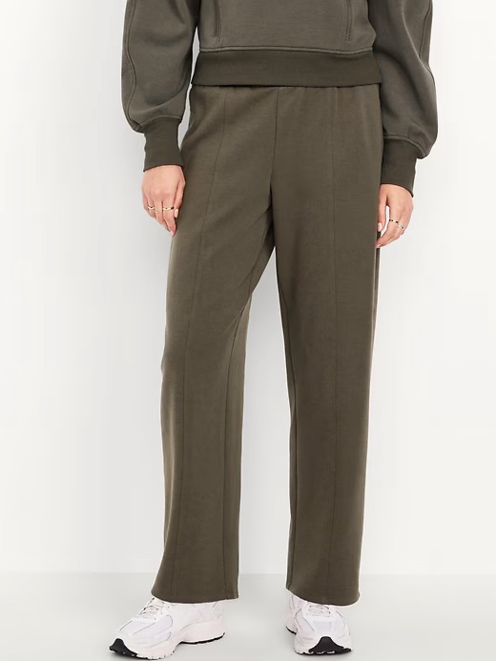 NEW! Old Navy High-Waisted Dynamic Fleece Barrel-Leg Sweatpants - Size XS 🧲